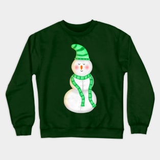 Cute Snowman Crewneck Sweatshirt